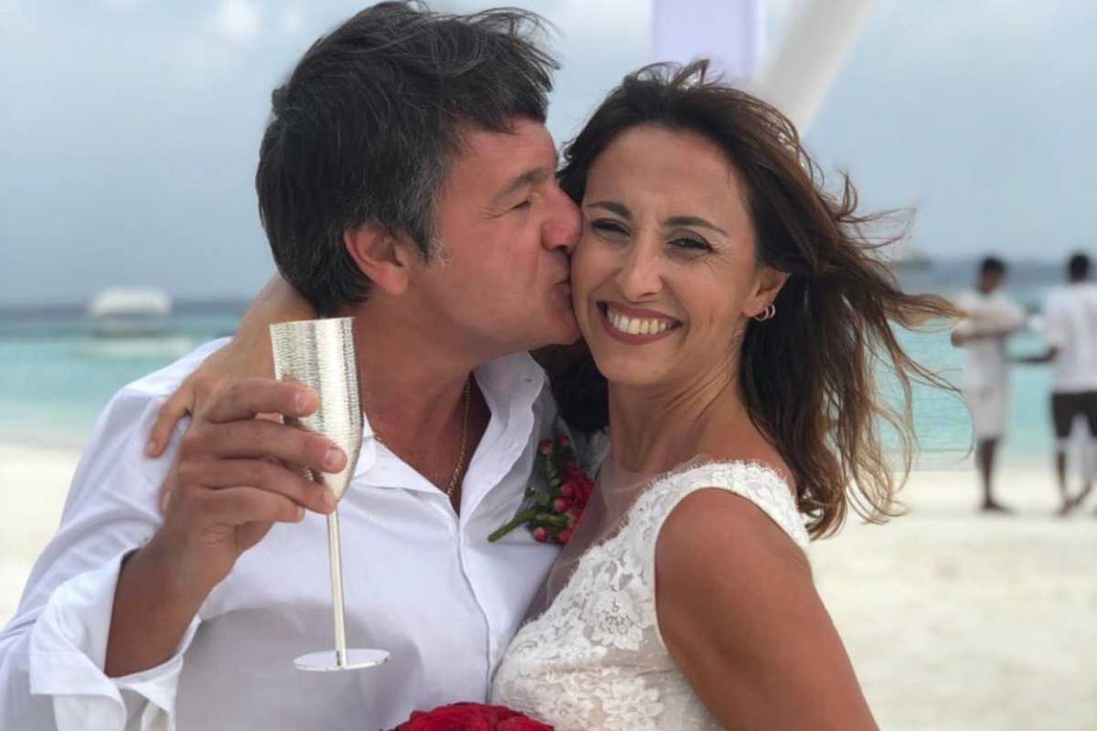 Benedetta Parodi e Fabio Caressa