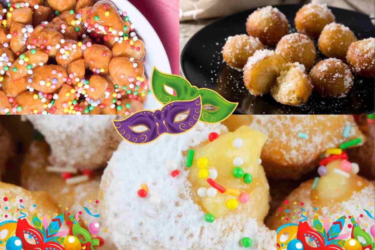 Castagnole, struffoli e frittelle vegani