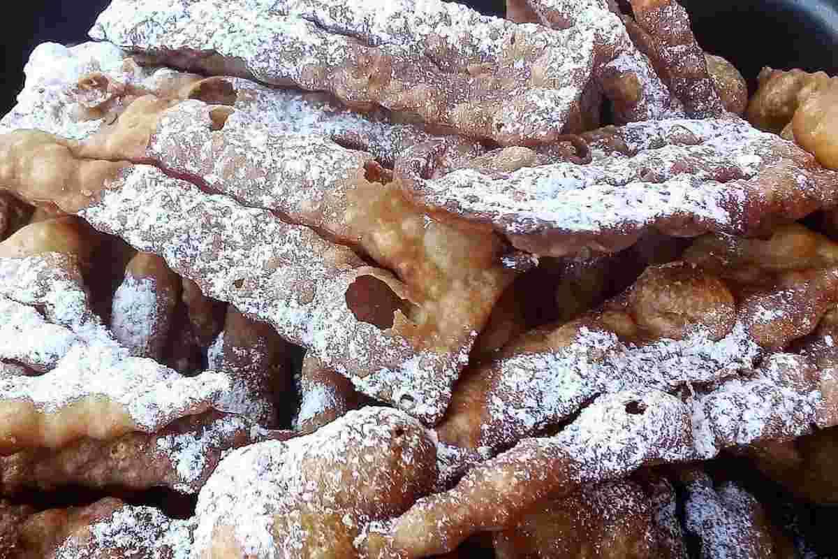 Chiacchiere vegane ricetta