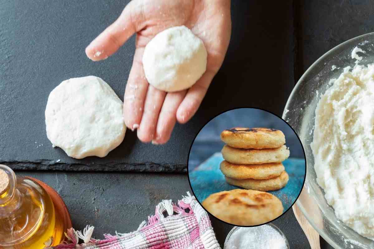 Preparazione delle arepas