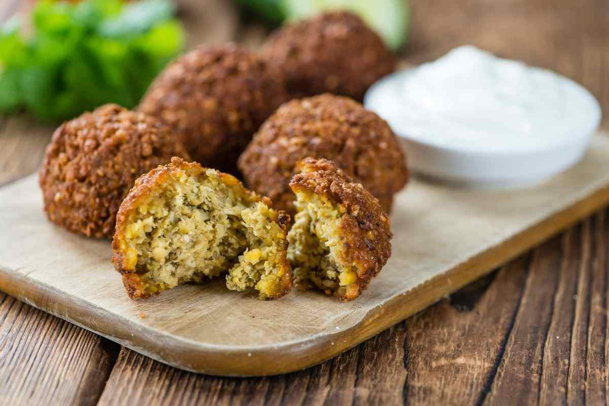 Falafel al pistacchio 